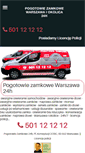 Mobile Screenshot of pogotowiezamkowe.com.pl